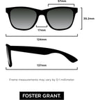 Foster Grant Women's Wrap Sunglasses Tortoise/Amber