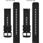 Bisonstrap Watch Strap 18Mm 19Mm 20Mm 21Mm 22Mm, Quick Release Silicone Watch Bands For Men Women
