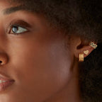 MYEARS Women Earrings Gold Huggie Hoop 14K Small Simple Hypoallergenic Everyday Jewelry