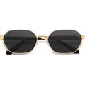 Sojos Trendy Polarized Hexagon Sunglasses For Women Men, Uv400 Retro Rectangle Shades Sj1238