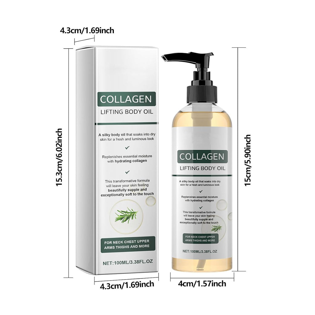 Collagen Lifting Body Oil,Anti-Aging Wrinkle Removal & Collagen Lifting Body Oil For All Skin Type Tightening. (1Pcs)
