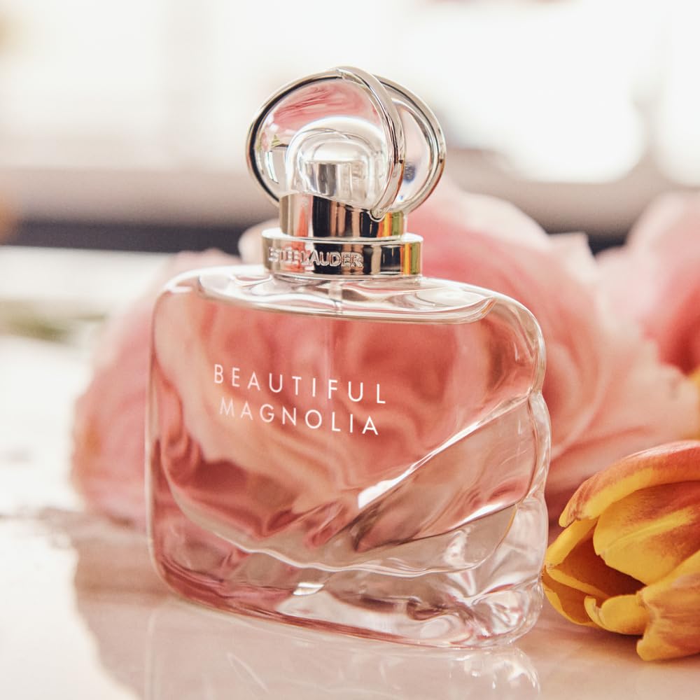 Estée Lauder Beautiful Magnolia Eau de Parfum Spray with Notes of Lush Magnolia, Solar Gardenia, Warm Woods & Luminous Musk | Perfumes for Women