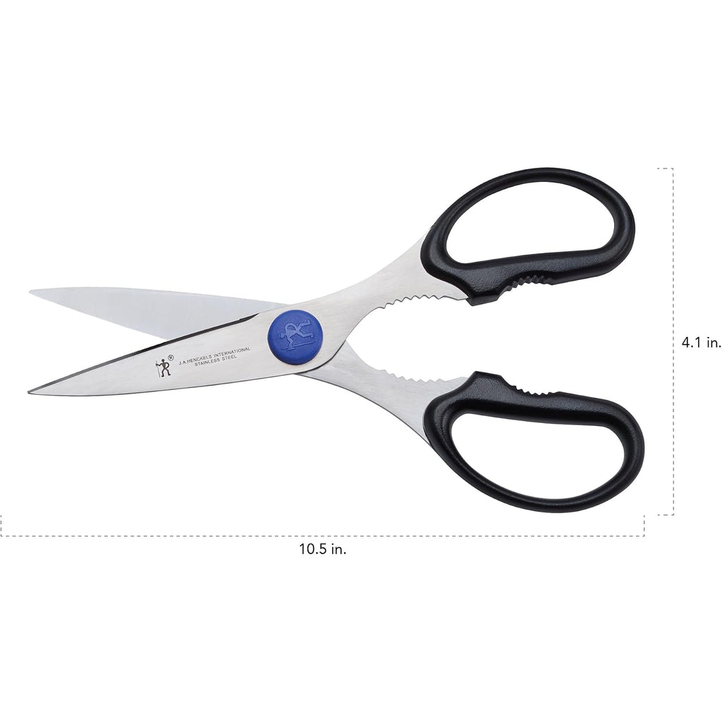 Henckels Kitchen Scissors, Micro Serrated Blade Edge, Stainless Steel