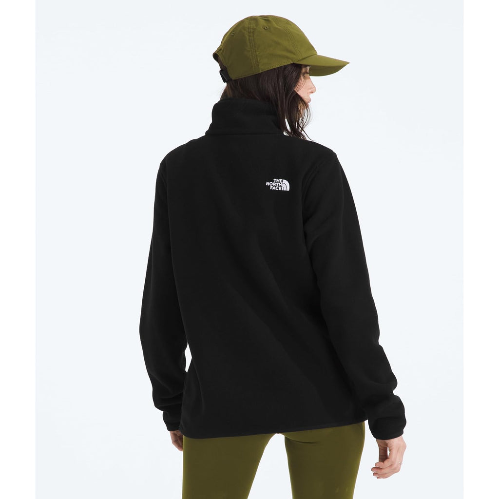 The North Face Women'S Glacier Fleece Quarter Zip Jacket | Pullover With Zip Pockets & Stretch On Collar, Cuffs & Hem