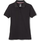 Women's Cotton Blend Stretch Pique Short Sleeve Polo Shirt