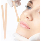 1000pcs Wooden Small Wax Sticks,Eyebrow Wax Sticks for Eyebrow Hair Remover，Small Popsicle Sticks，Wooden Sticks for Crafts