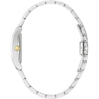 Bulova Ladies' Classic Diamond Two-Tone Stainless Steel 3-Hand Quartz Watch, Rectangle