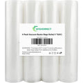 Vacuum Sealer Bags Rolls Compatible With Foodsaver 4-Pack 11" X 25' Vacuum Seal Rolls Fit Inside Machine Double-Side Embossed Bpa-Free Bags For Sous Vide Or Food Storage (Total 100 Feet)