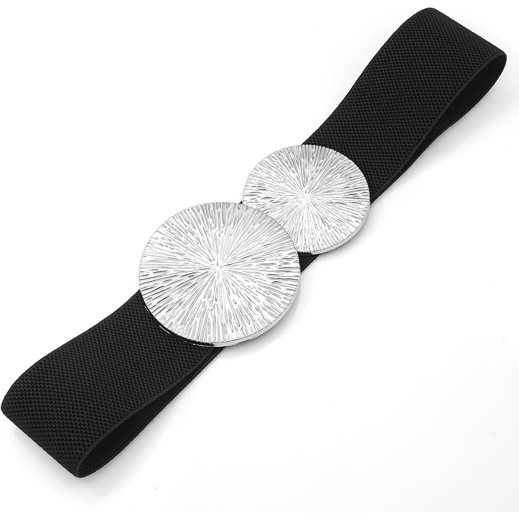 Women Wide Stretchy Waist Belts Elastic Cinch Belt for Dresses