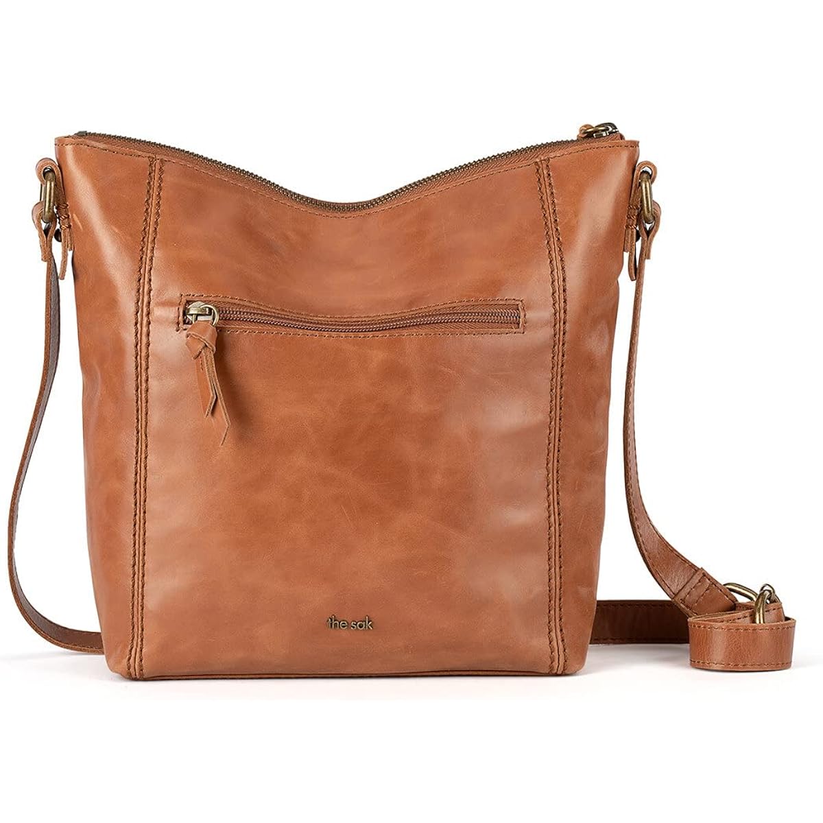 The Sak Ashland Crossbody Purse - Women'S Leather Handbag For Everyday & Travel - Cross Body With Adjustable Shoulder Strap