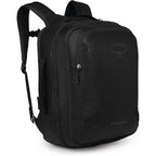 Osprey Transporter 26+6 Travel Pack - Expandable Personal Item Backpack With Laptop Sleeve - Lightweight Daypack, Raven Black
