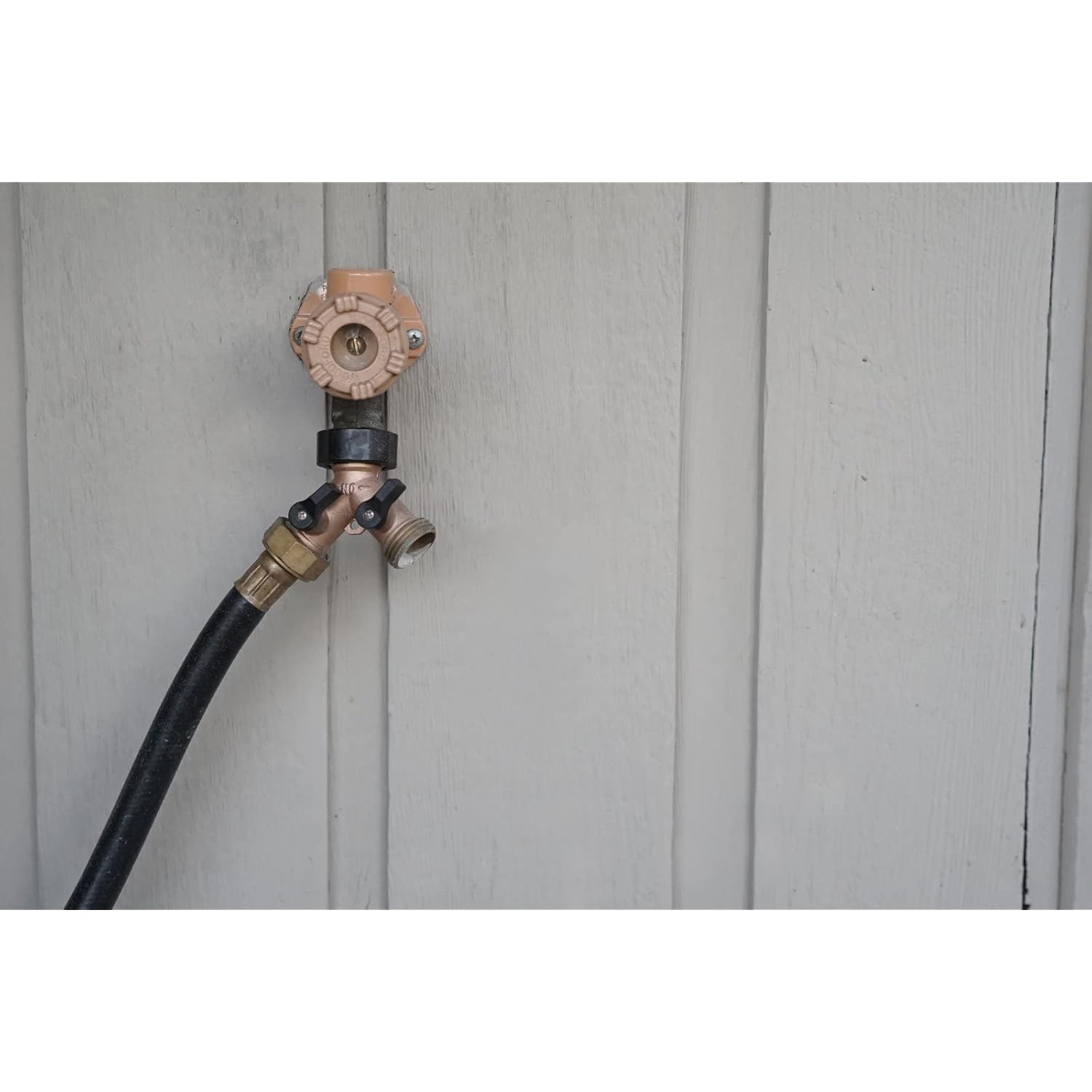 1/2/4 Pack 2 Way Hose Splitter, For 3/4" Hose Connector, With Rubber Washers & Tapes | For 3/4" Hose Connector