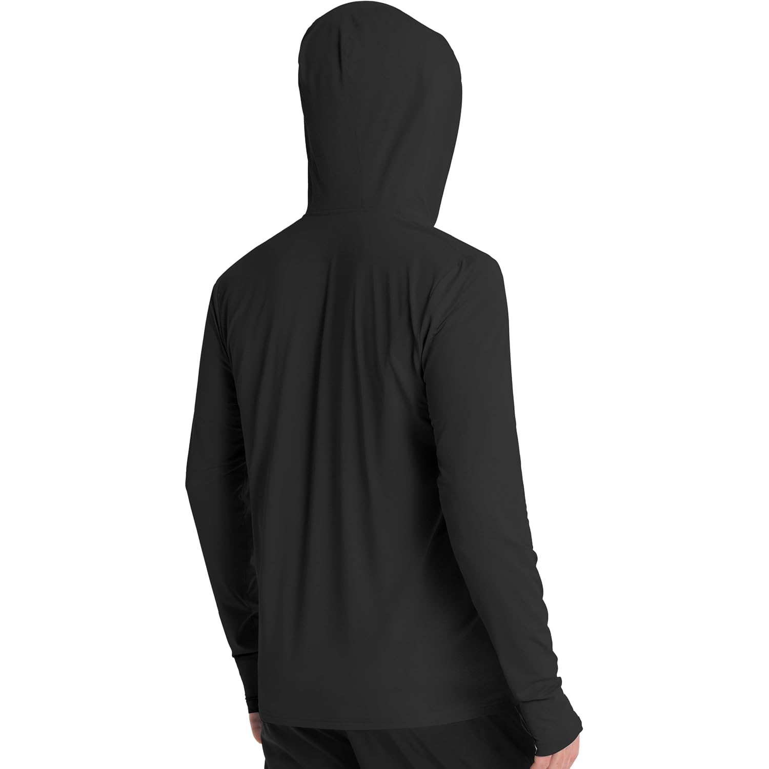 Roadbox Men'S Upf 50+ Sun Hoodie Jacket, Full Zip Uv Protection Long Sleeve Shirt, Lightweight Breathable For Fishing Hiking