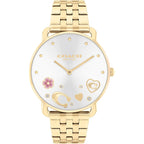Coach Elliot Women'S Watch | Sleek Design With Scattered Charms | Timeless Style For Every Occasion | Gift For Her | Water-Resistant | 36 Mm
