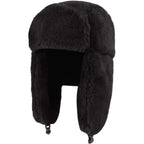 Warm Trapper Hat for Men Women Winter Cozy Plush Faux Fur Ushanka Russian Hats Cold Weather Ear Flap Hunting Snow Eskimo Hat