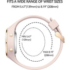 Bofan Waterproof Sports Women'S Digital Watch Chronograph Silicone Strap Watch