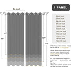 Bonzer Waterproof Outdoor Curtains For Patio