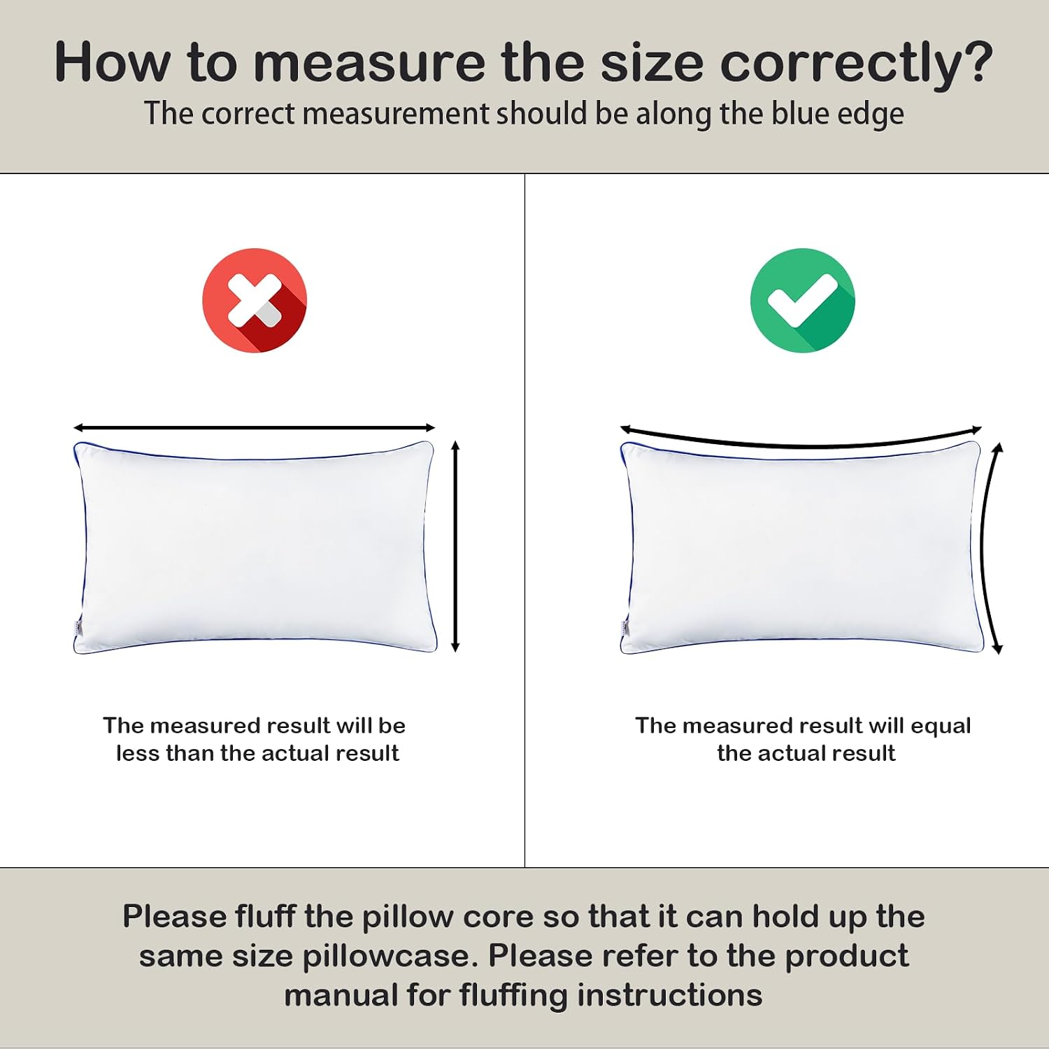 12X20 Pillow Insert Set Of 2, Hypoallergenic Lumbar Pillow Inserts,Soft Rectangular Cushionfor Couch, Sofa – Oeko-Tex Certified Virgin Down Alternative Filling, Machine Washable