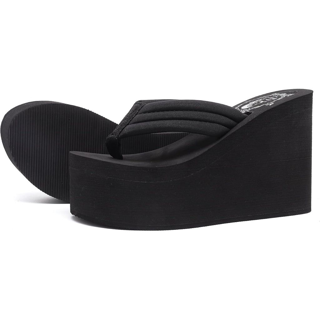 Womens Wedge Sandals Platform Sandals Women Chunky Wedge Flip Flops Sandals For Women