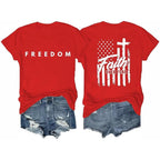Christian Shirts for Women Religious Sayings Tshirt Jesus Gift Inspirational Graphic Tee Short Sleeve Top Red1