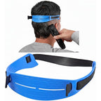 Quality Time Fade Guide and Neck Hair Adjustable Template, Hands-Free, DIY Haircut Tool for Fade, Taper and Buzz Hair Trimming and Clipping. Made in USA. Patented