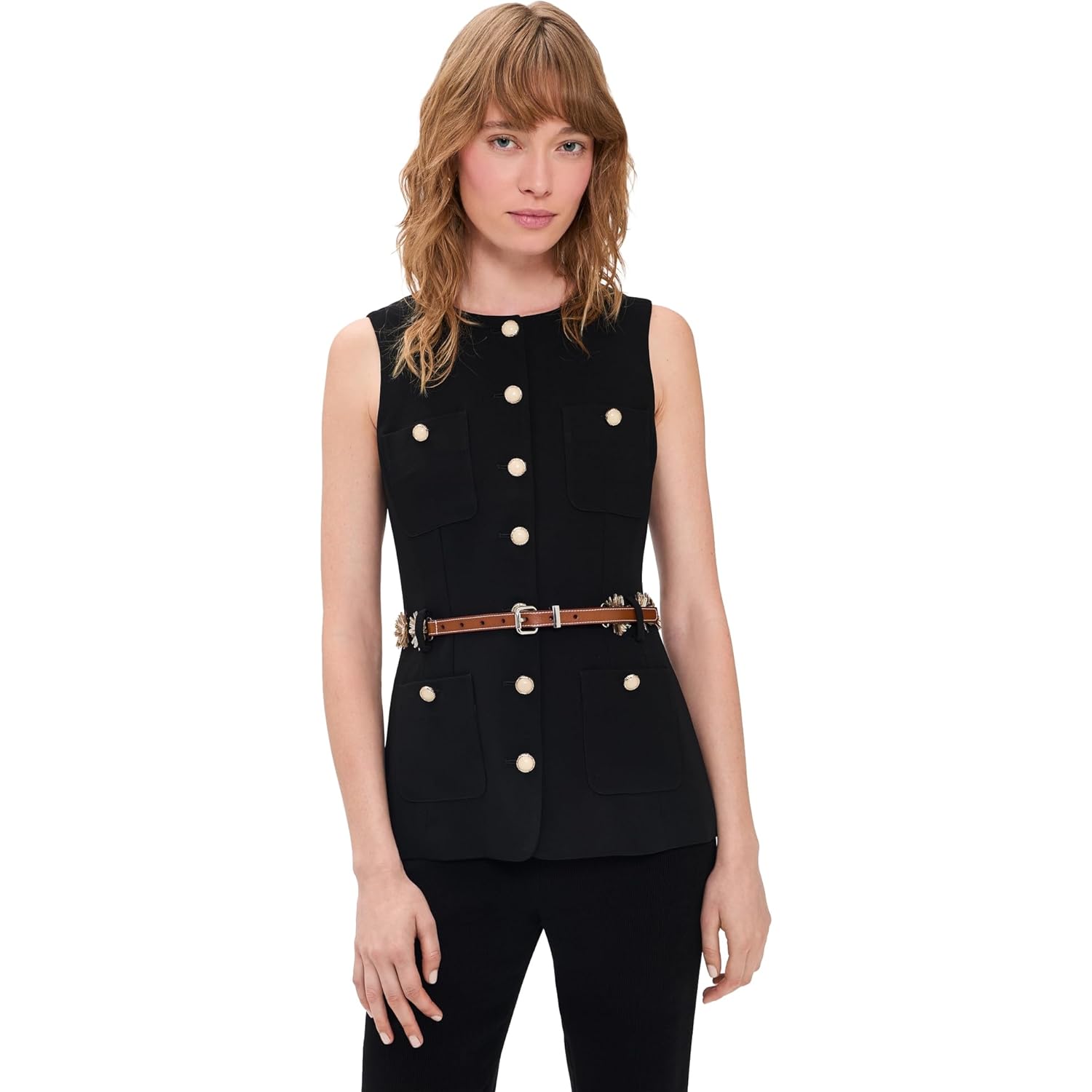 Cinq Ã  Sept Women's Sunflare Belt Kole Vest