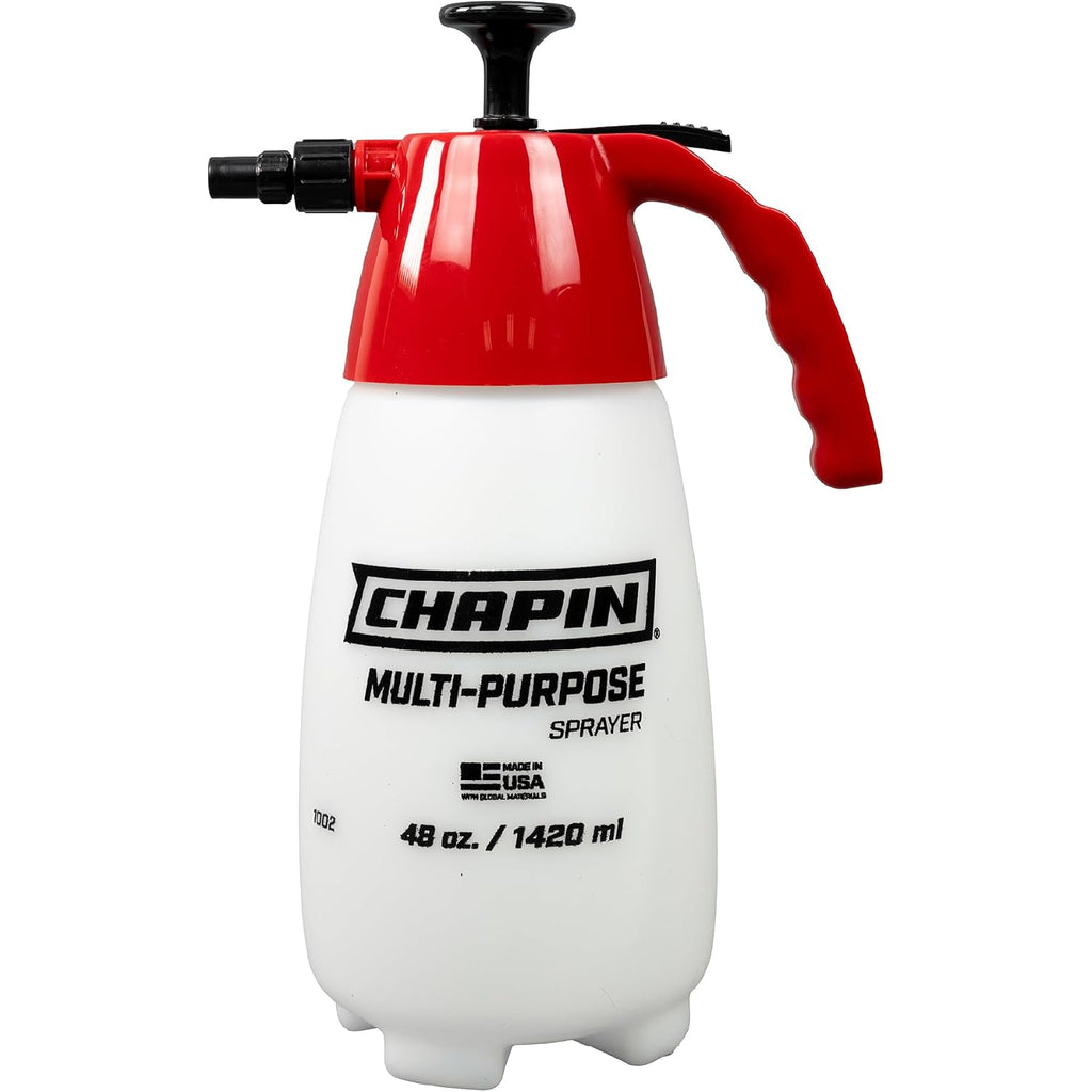 Chapin 48Oz Handheld Sprayer, Anti-Clog For Continuous Spray | Wide-Mouth Translucent Tank; Ideal For Weeds, Plant Feeding, Bee Hives And Cleaning With Adjustable Spray Control