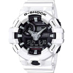 Casio Men'S 'G Shock' Quartz Resin Casual Watch, Color:White (Model: Ga-700-7Acr)