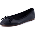 CUSHIONAIRE Women's Como Bow Flat with +Memory Foam and Wide Widths Available
