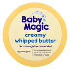 Baby Magic Creamy Whipped Butter, Soft Powder Scent, Helps Keep Skin Feeling Healthy And Baby Soft, Hypoallergenic, 8.4 Fl Oz.