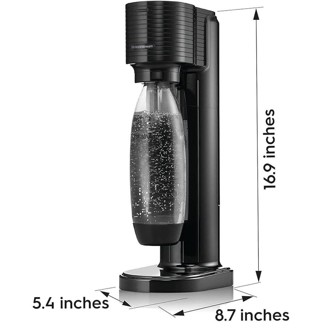 SodaStream Gaia Sparkling Water Maker, Black