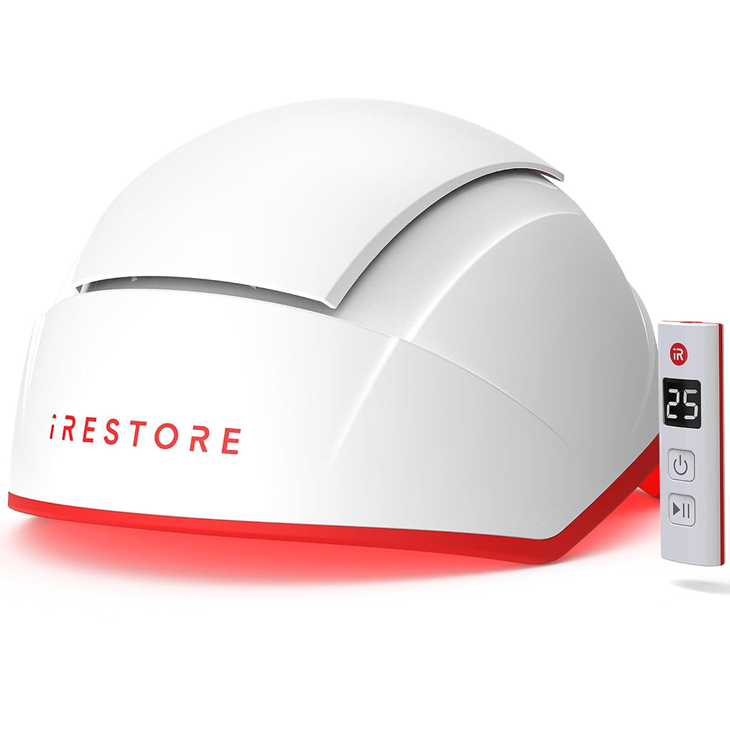 Irestore Professional Laser Red Light Therapy For Hair Growth System - Fda Cleared Hair Loss, Hair Thinning & Alopecia Treatment For Men & Women - 282 Lasers & Leds