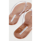 Black Suede Studio Women'S Crystal Jelly Flip Flops