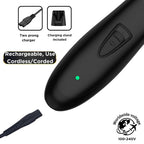 Supreme Trimmer T Shaper - Quiet Cordless Beard & Hair Trimmer For Men | 120 Min Runtime, Low Noise, Zero-Gap Dlc Blade | Ideal For Sensitive Skin, Kids & Elderly | St5206