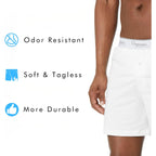Organic Signatures Men'S Boxers Organic Cotton, Soft Boxers For Men, 3-Pack