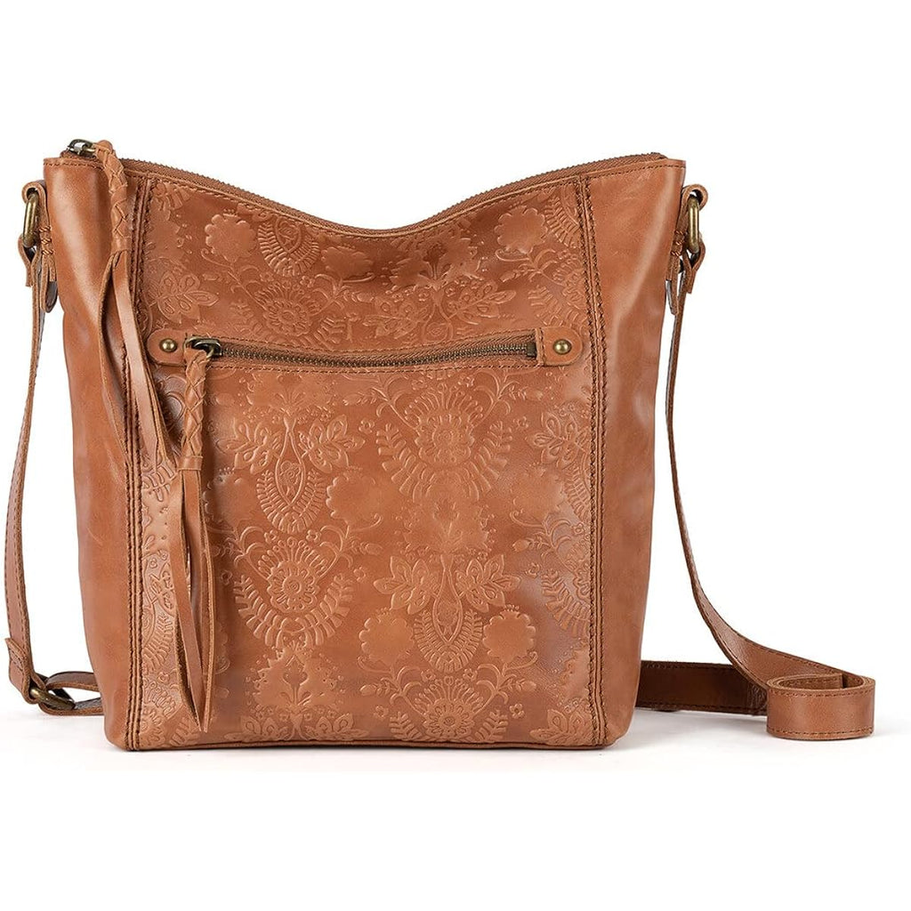 The Sak Ashland Crossbody Purse - Women'S Leather Handbag For Everyday & Travel - Cross Body With Adjustable Shoulder Strap