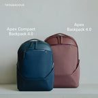 Troubadour Apex 4.0-22L Premium Laptop Backpack - Ergonomic & Water Resistant - Designed For Work And Travel - Black