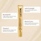 Nakery Lift-Tox Eye Cream For Puffiness And Bags, Lifting Treatment With Hyaluronic Acid, Anti Aging Formula For Women, Depuffing Moisturizer For Wrinkles And Dark Circles