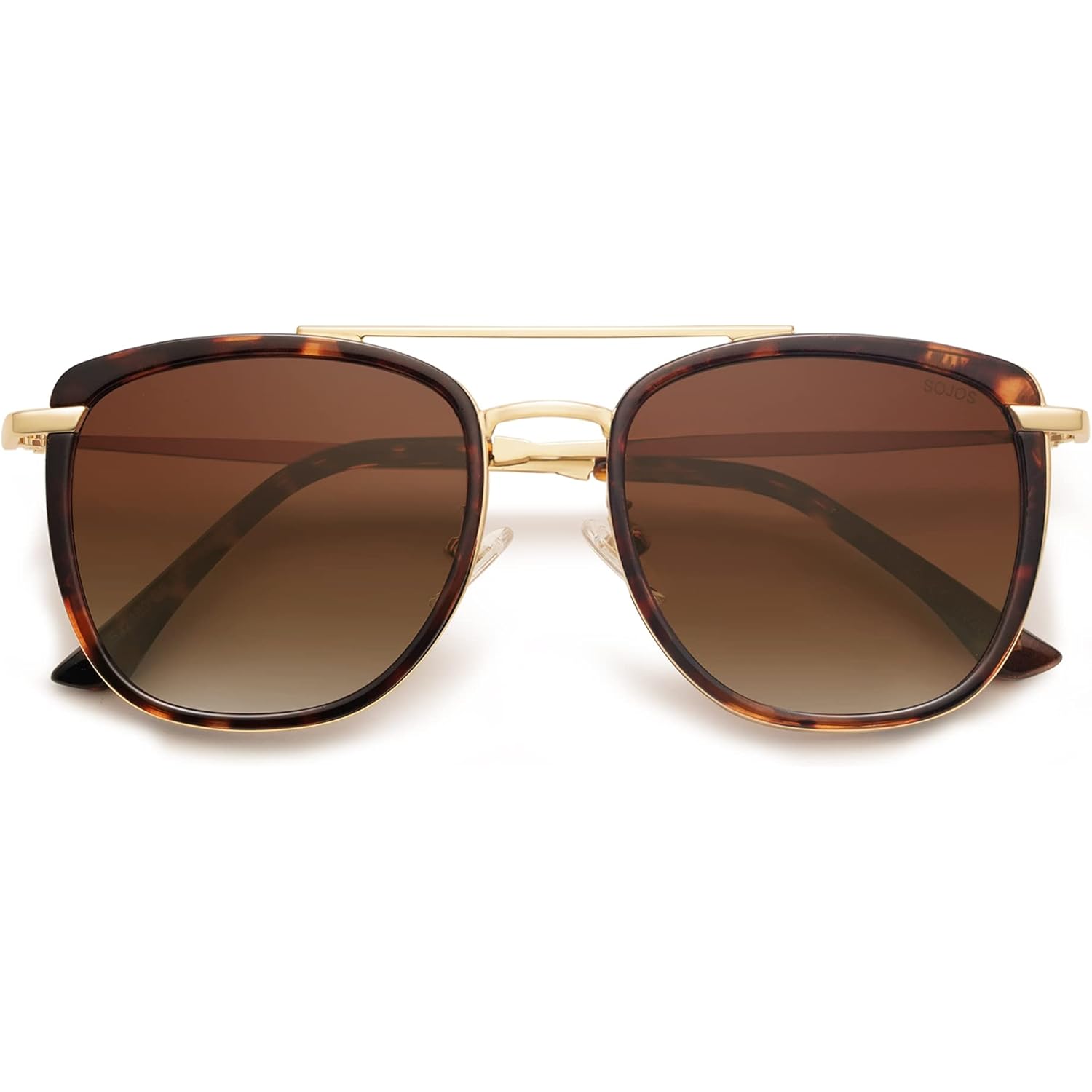 SOJOS Retro Aviator Square Polarized Sunglasses For Women Men,Vintage Women's Sun Glasses Shades UV400 SJ2180