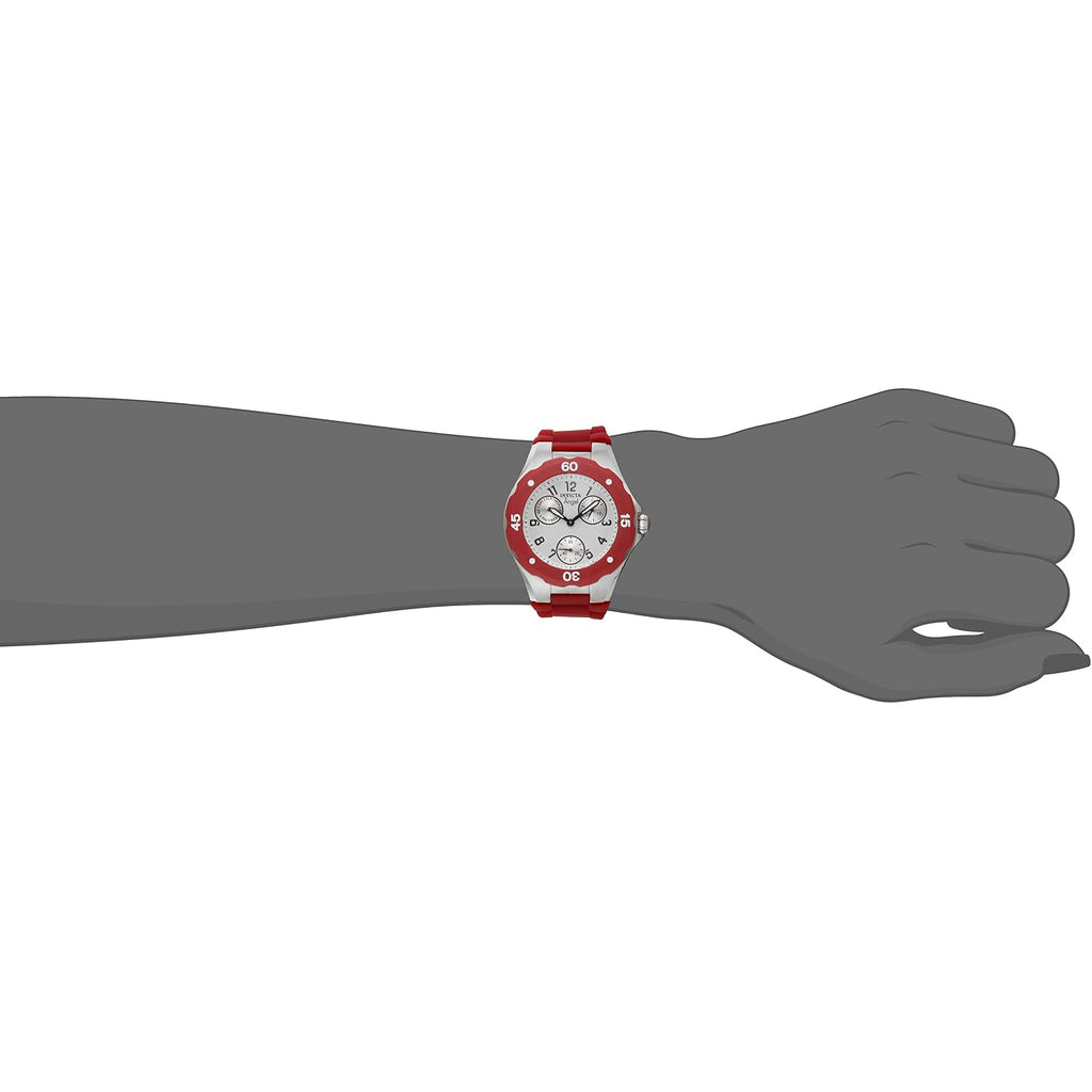 Invicta Women'S 0701 Angel Collection Red Multi-Function Watch