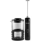Keurig SimpleCafe Frother, Rechargeable Handheld Milk Frother for Lattes, Cappuccinos & Iced Coffee, USB Cord Included, Microwave-Safe Frothing Cup, Hot & Cold Foam Maker