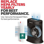 Honeywell Hepa Air Purifier Filter R, 3-Pack For Hpa 100/200/300, 3000 And 5000 Series - Airborne Allergen Hepa Air Filter Replacement Targets Wildfire/Smoke, Pollen, Pet Dander, And Dust