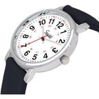 Speidel Original Scrub Watch™ For Nurse, Medical Professionals And Students – Various Medical Scrub Colors, Easy Read Dial, Military Time With Second Hand, Silicone Band, Water Resistant