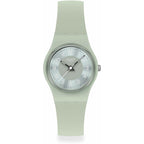 Swatch Lady Women'S Watch Casual Polymer Green Quartz Waterproof Serenity Of Sage