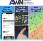 Ambient Weather Ws-2902 Wi-Fi Smart Weather Station | With Wi-Fi Remote Monitoring And Alerts