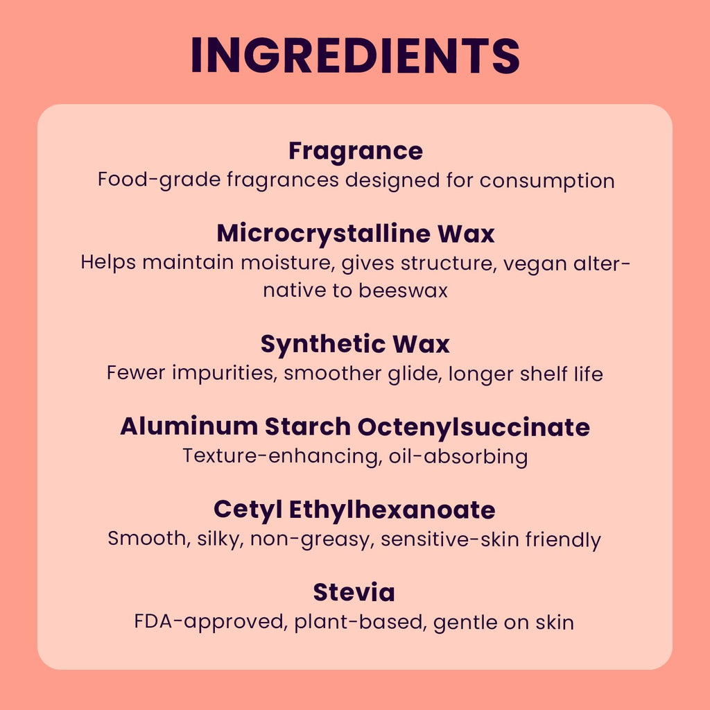 SweetSpot Flavored Solid Perfume Stick, Portable Travel Perfumes for Women, Long Lasting Fragrances, Non Sticky Formula, Natural Ingredients, Fragrance Stick (Strawberries & Cream)