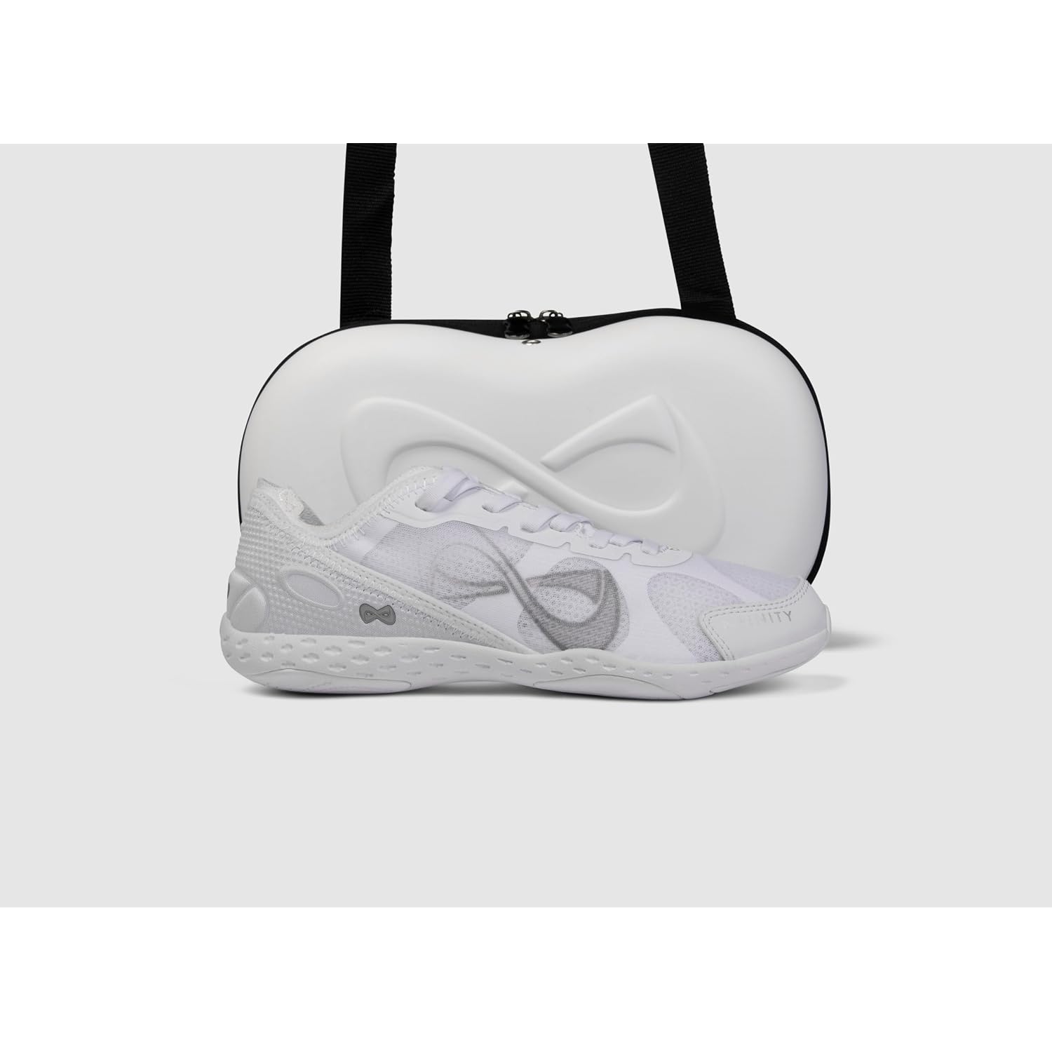 Nfinity Alpha White Cheer Shoes Women, Lightweight Breathable Sneakers Women