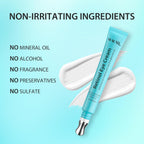 Retinol Eye Cream, Anti Aging Under Eye Cream With Caffeine, Vitamin C & Hyaluronic Acid, Cool Massage Head Eye Serum Fades Dark Circles Puffiness Wrinkles, 15Ml Portable Eye Cream For Women