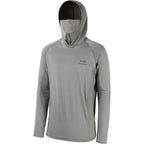 Bassdash Upf 50+ Men’S Long Sleeve Fishing Shirt With Mask Uv Neck Gaiter Hoodie
