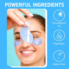 Patchology Iced Cooling Under Eye Mask Patches With Peptides, Cloudberry Oil & Bakuchiol – Firming & Soothing Eye Gels To Reduce Fine Lines And Under Eye Bags – Hydrating Under Eye Pads (5 Pairs)